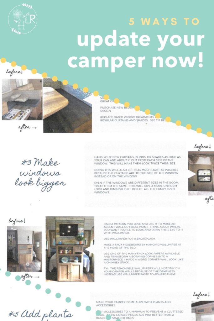 camper update form