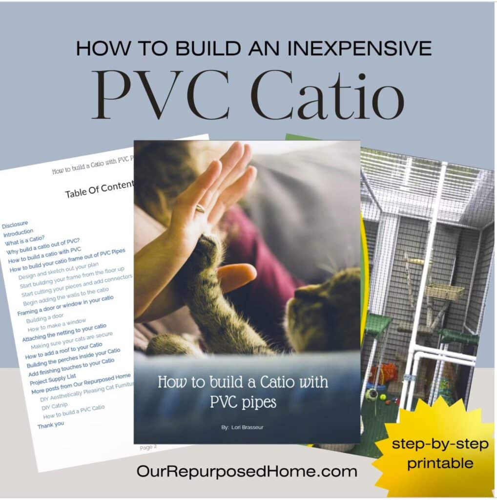 catio plans for an outdoor cat enclosure