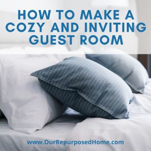 beautiful made up bed for a guest room post