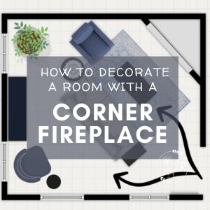 corner fireplace decorating ideas