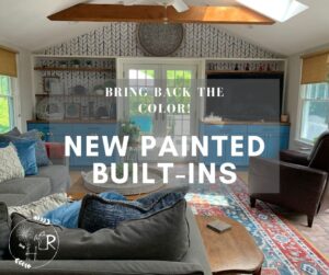 painted Built-ins