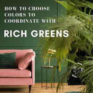 green room with rose sofa
