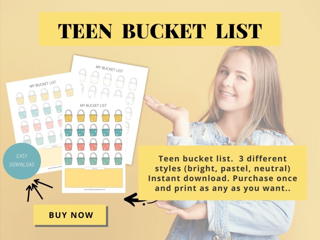 teen bucket list