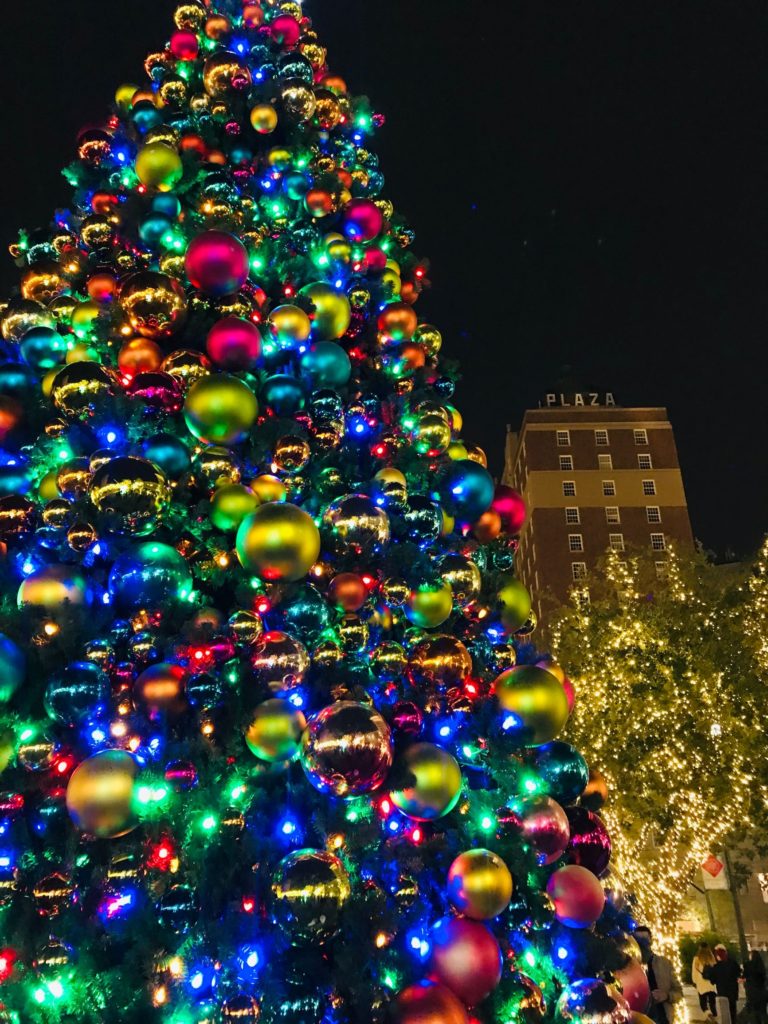 colorful Christmas tree