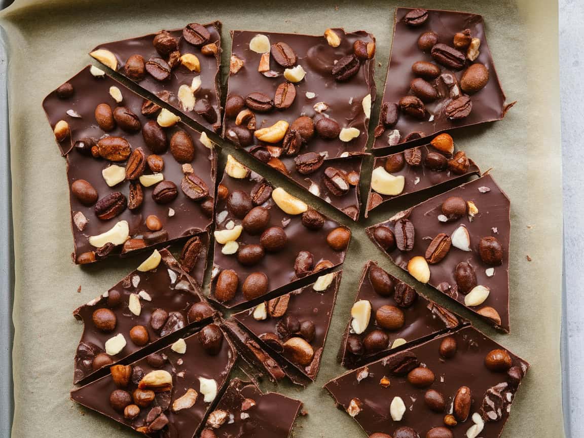 Father’s Day BBQ Just Got Better with These 11 Coffee Treats 8 10. Coffee Bean Chocolate Bark