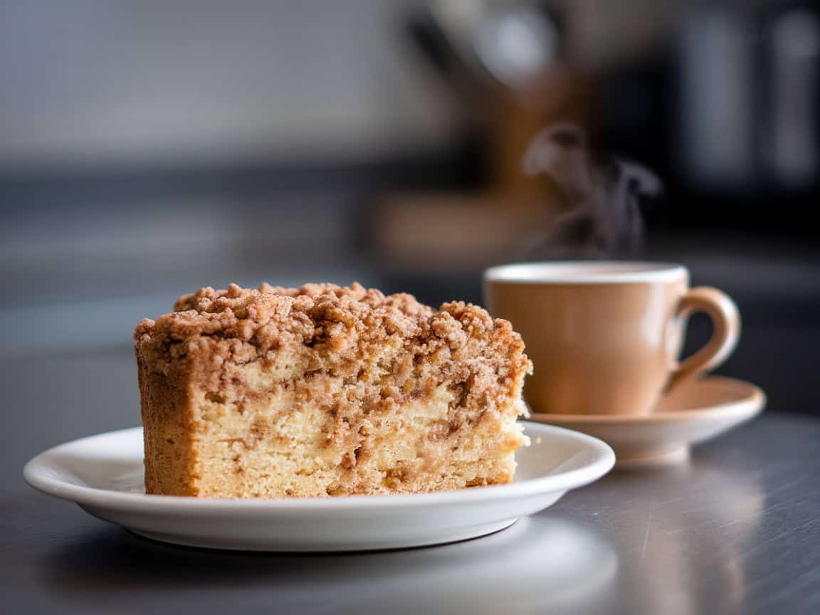 Coffee Baked Goods Worth Making at Home 1 1. Classic Cinnamon Streusel Coffee Cake