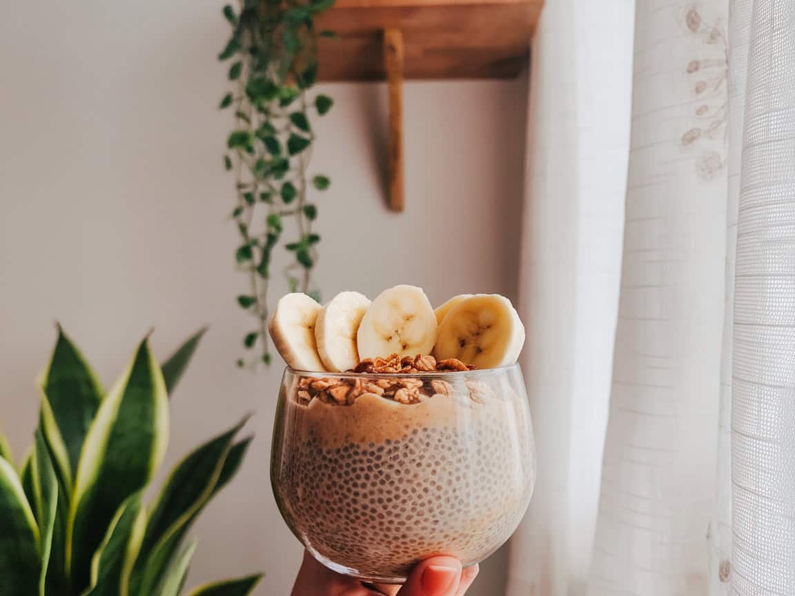15 Coffee Chia Pudding Recipes Perfect for a Healthy Guilt-Free Treat 11 11. Coffee Banana Chia Pudding Smoothie