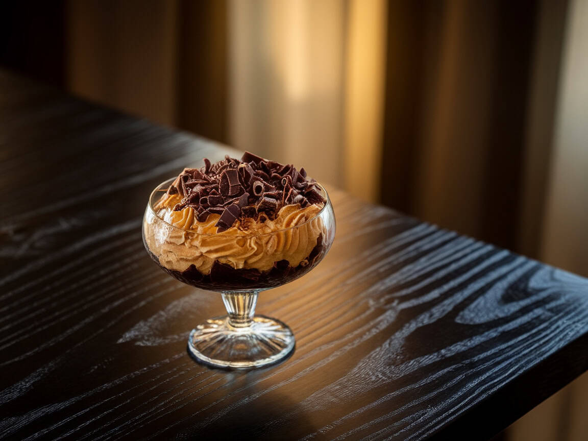 15 Silky Coffee Mousses That Turn Dessert Into a Celebration 10 10. Coffee Mousse with Dark Chocolate Shavings