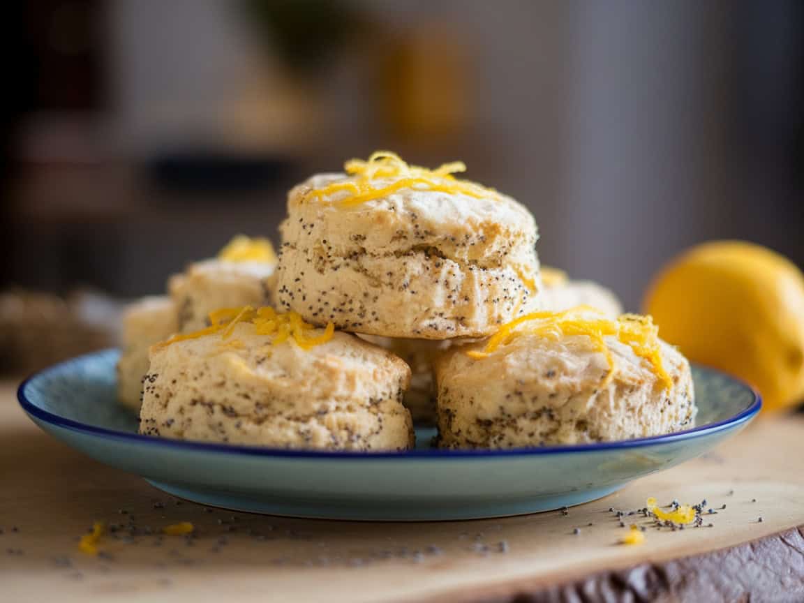 15 Coffee Scone Recipes That Make Every Morning Extra Special 10 10. Lemon Poppy Seed Scones