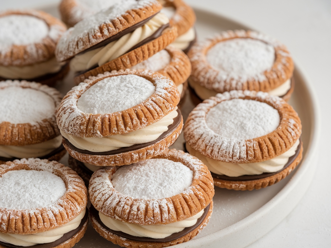 15 Best Coffee Cookie Recipes to Satisfy Every Craving 12 12. Coffee Almond Sandwich Cookies