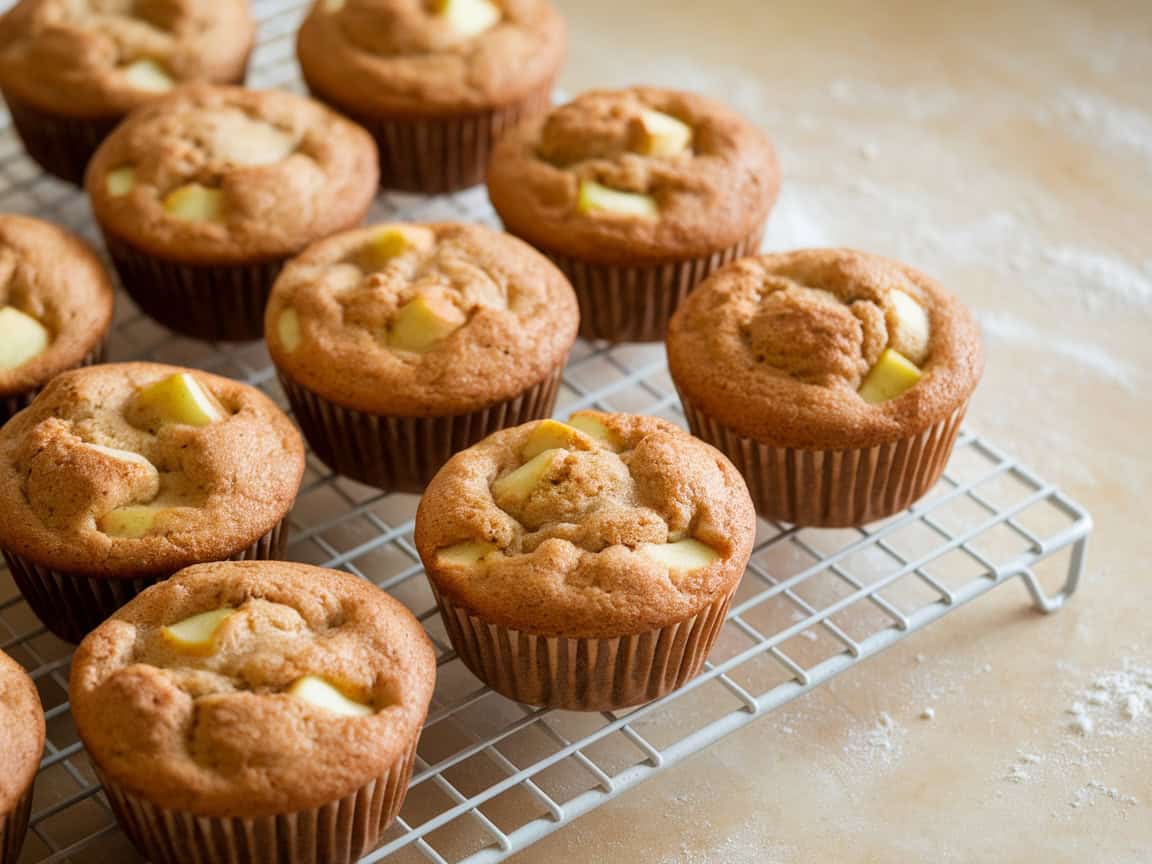 Coffee and Apple Treats to Fall For 13 6. Apple Cinnamon Coffee Muffins