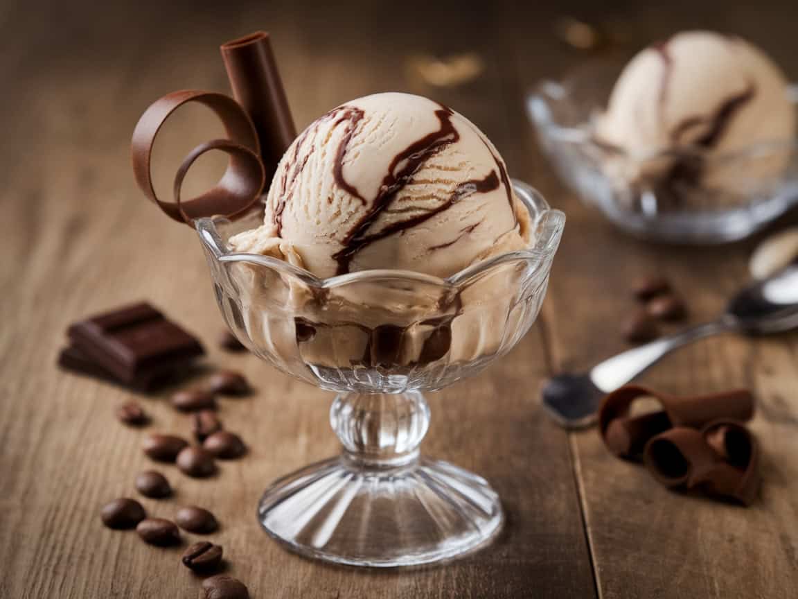 Chill Out with These 12 Coffee Ice Cream Recipes for Summer 4 4. Mocha Swirl Sensation
