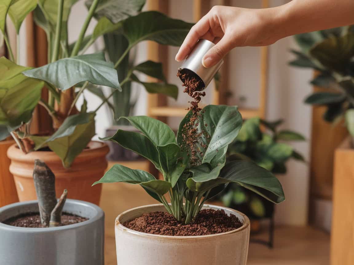 Eco-Friendly & Caffeinated: 15 Ways to Upcycle Your Coffee Grounds 1 1. Nourish Your Garden with Coffee Ground Fertilizer