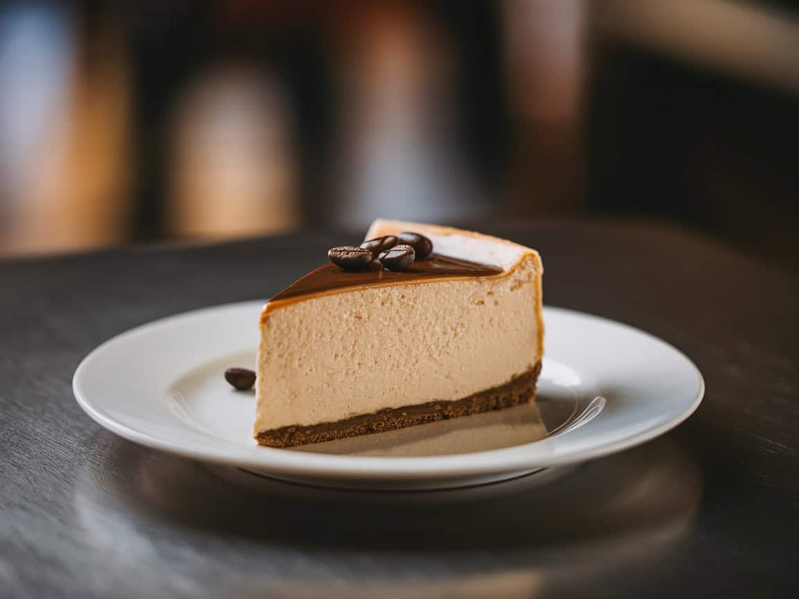 Perfect Pairings: 15 Coffee Desserts to Enjoy with Your Brew 5 5. Velvety Coffee Cheesecake