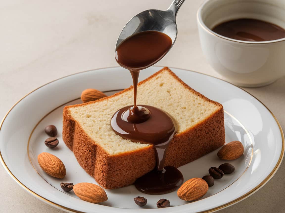 Drizzle Magic: 15 Coffee Sauce Recipes That Transform Any Dessert 43 15. Indulgent Almond Mocha Delight