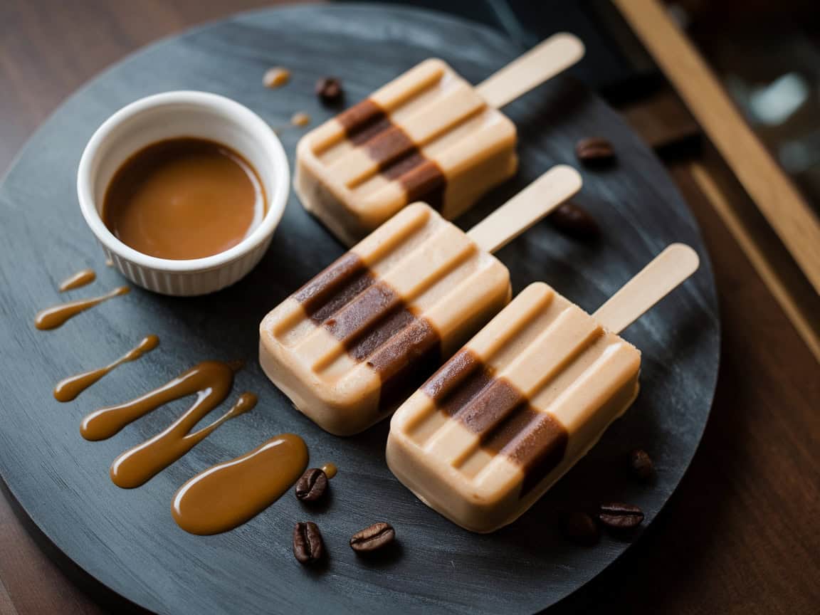 Chill Out This Summer with 14 Delicious Coffee Ice Pops 4 4. Caramel Macchiato Pops
