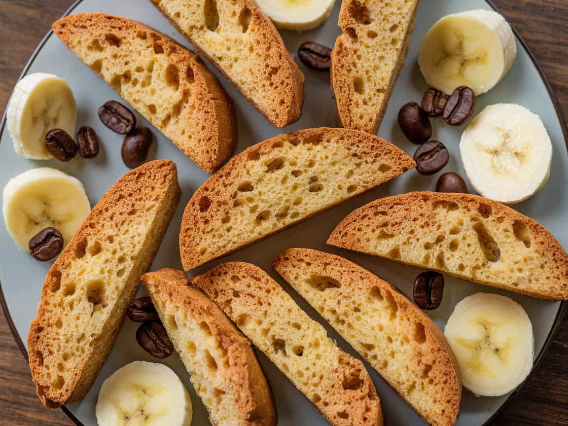 15 Delicious Coffee and Banana Recipes for Quick and Easy Bakes 8 8. Banana Coffee Biscotti