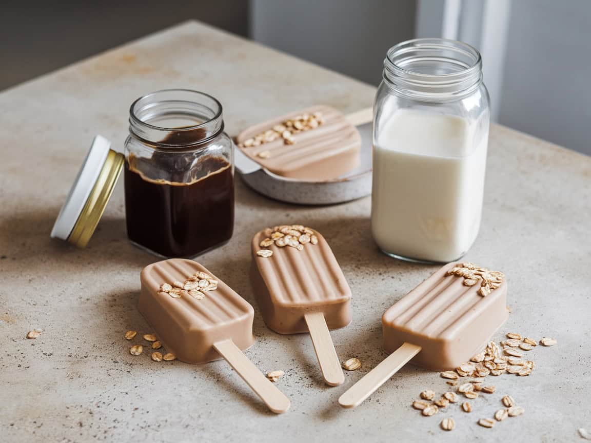 Chill Out This Summer with 14 Delicious Coffee Ice Pops 14 15. Vegan Oat Milk Latte Pops