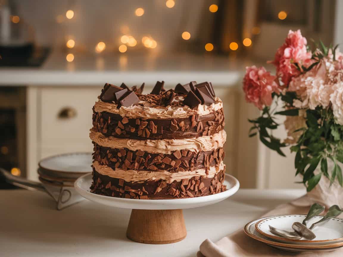 15 Best Coffee and Spice Cake Recipes to Warm Your Soul 12 12. Mocha Spice Layer Cake