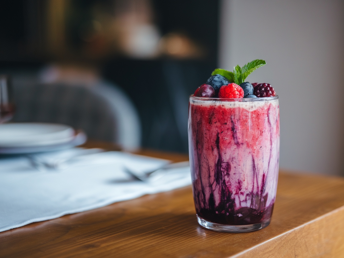 Fuel Your Day: 15 Irresistible Coffee Smoothie Recipes 16 6. Berry Coffee Fusion