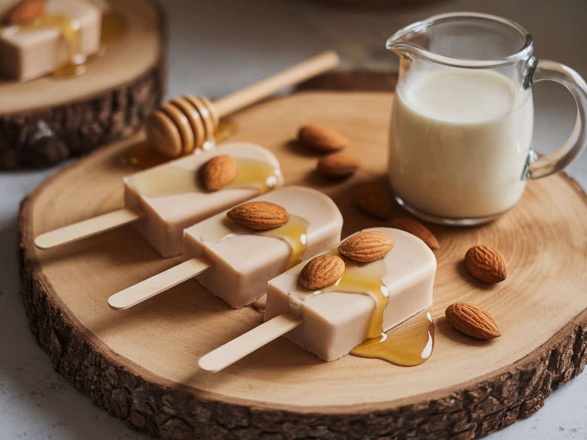 Chill Out This Summer with 14 Delicious Coffee Ice Pops 13 14. Honey Almond Coffee Pops