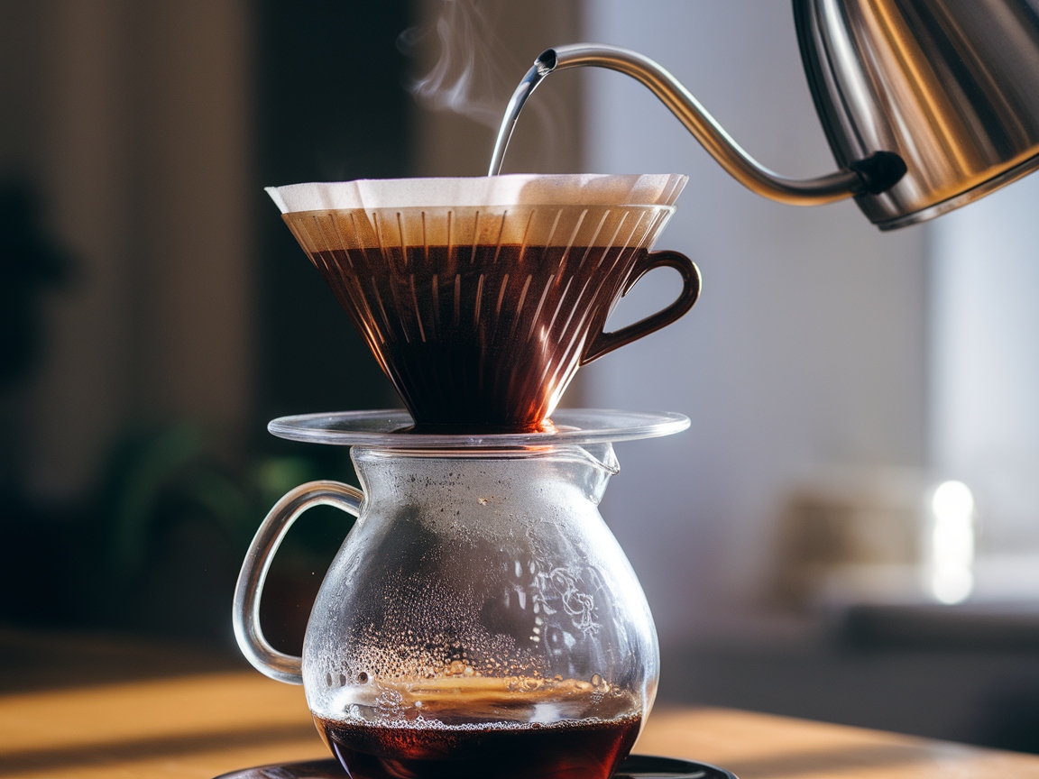 Brew Like a Pro: 9 Simple Coffee-making Techniques for Beginners 2 2. Brewing with a Pour-Over Dripper