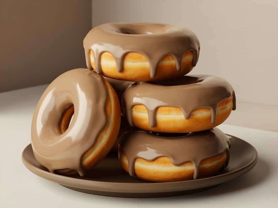 Sweeten Your Celebration: 15 Coffee Desserts for the 4th of July 8 8. Coffee Glazed Doughnuts