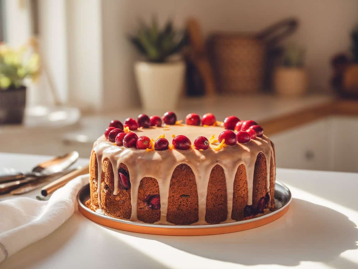 15 Best Coffee and Spice Cake Recipes to Warm Your Soul 10 10. Cranberry Orange Coffee Spice Cake
