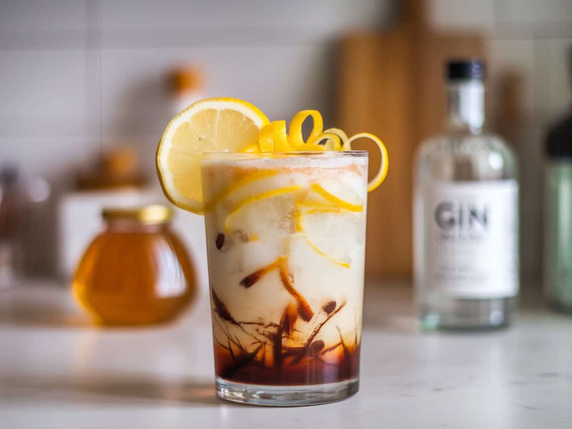 Cheers to Spring: 12 Must-Try Coffee Cocktails 9 9. Honey Lemon Coffee Tonic