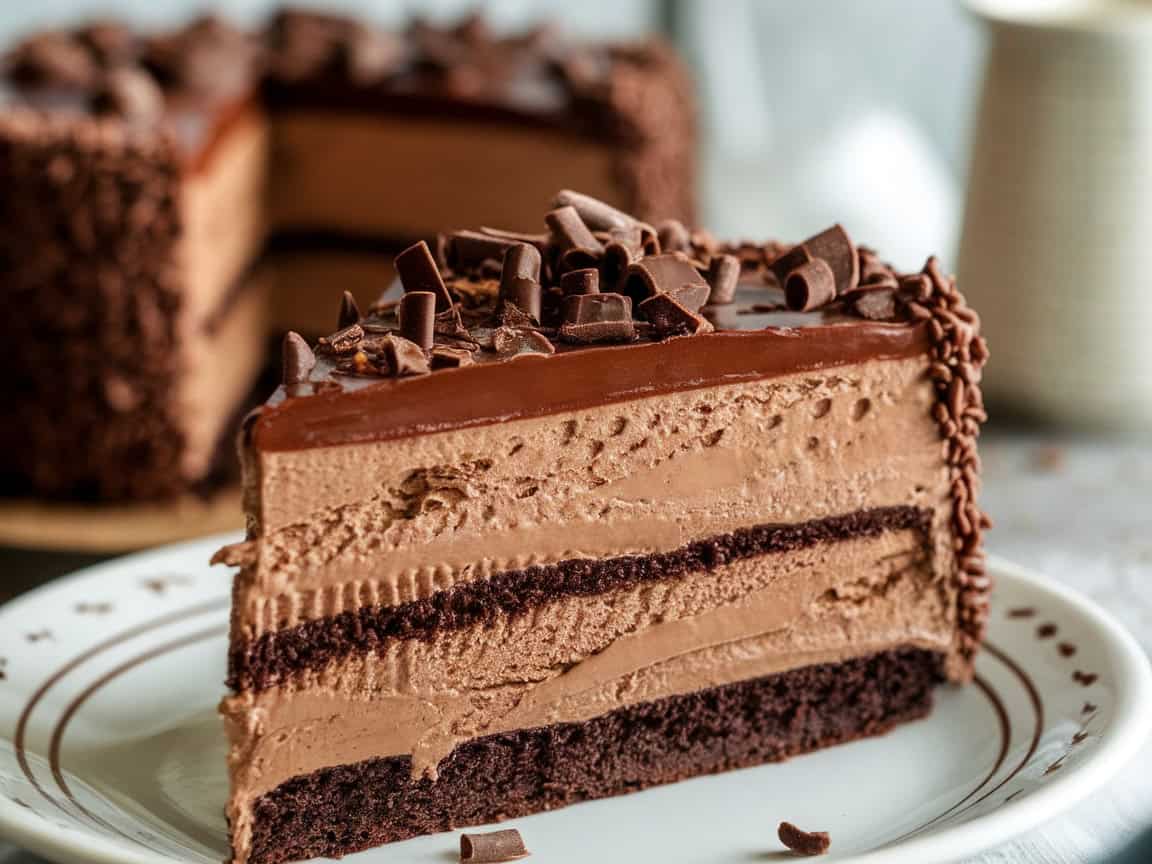 Summer’s Sweetest Treats: 15 Coffee Ice Cream Cake Recipes to Try 4 2. Mocha Fudge Ice Cream Cake