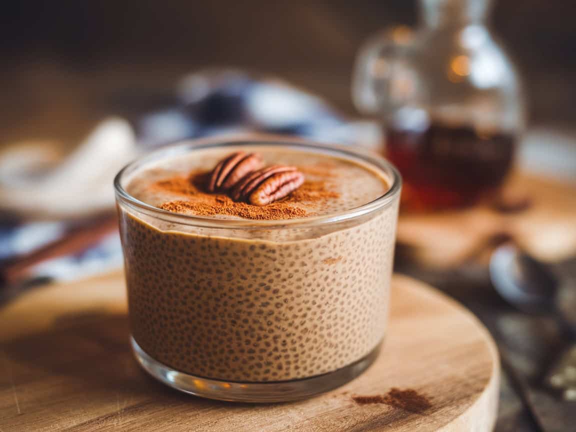 15 Coffee Chia Pudding Recipes Perfect for a Healthy Guilt-Free Treat 13 13. Maple Cinnamon Coffee Chia Pudding