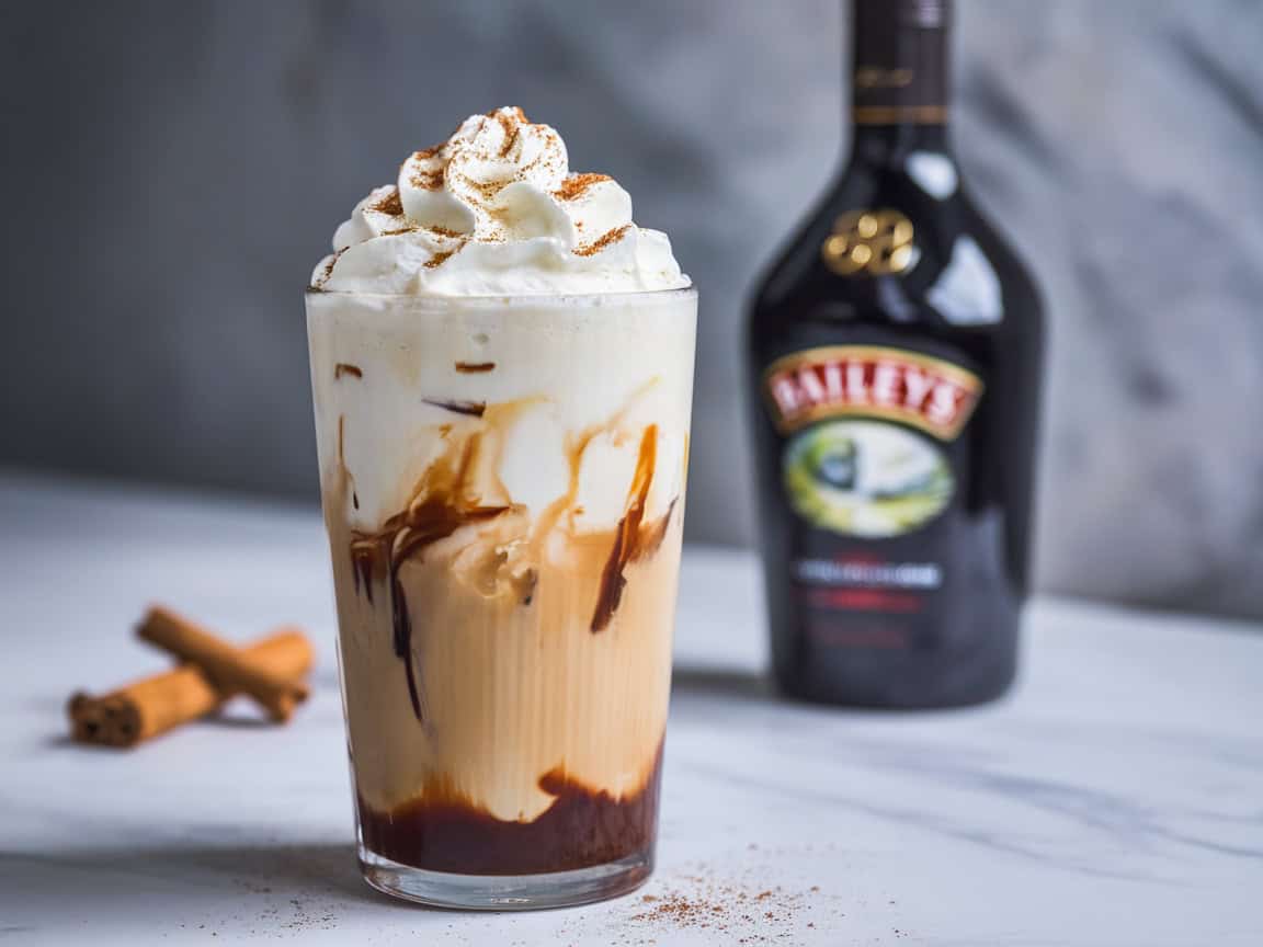 Cheers to Spring: 12 Must-Try Coffee Cocktails 11 12. Cinnamon Roll Iced Coffee with Baileys