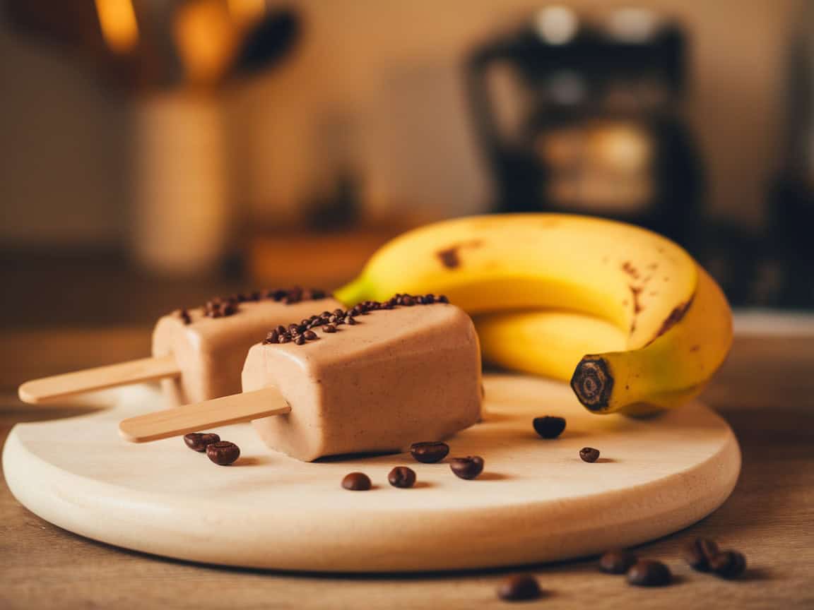 Chill Out This Summer with 14 Delicious Coffee Ice Pops 9 10. Coffee Banana Smoothie Pops