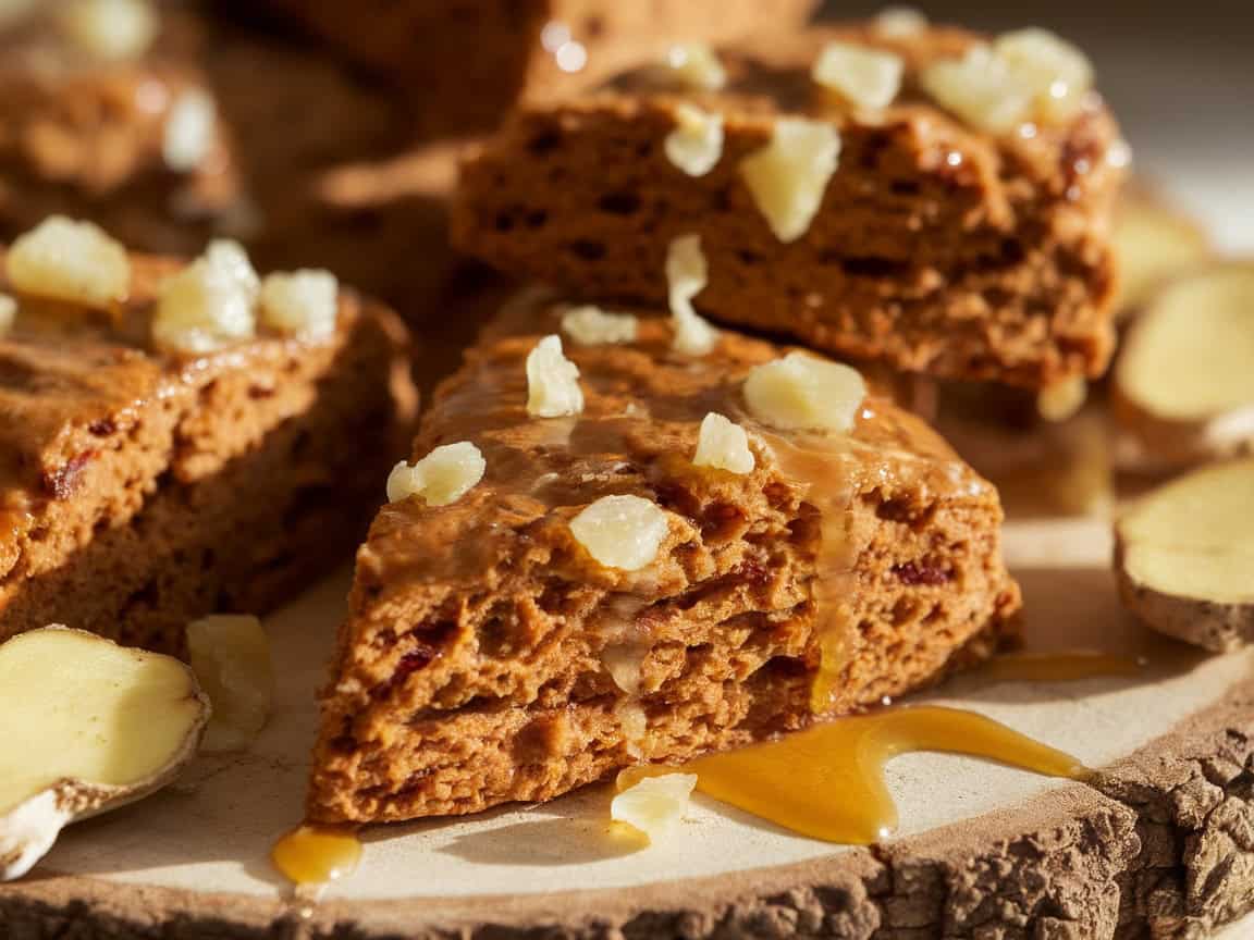 15 Coffee Scone Recipes That Make Every Morning Extra Special 13 13. Ginger and Molasses Scones