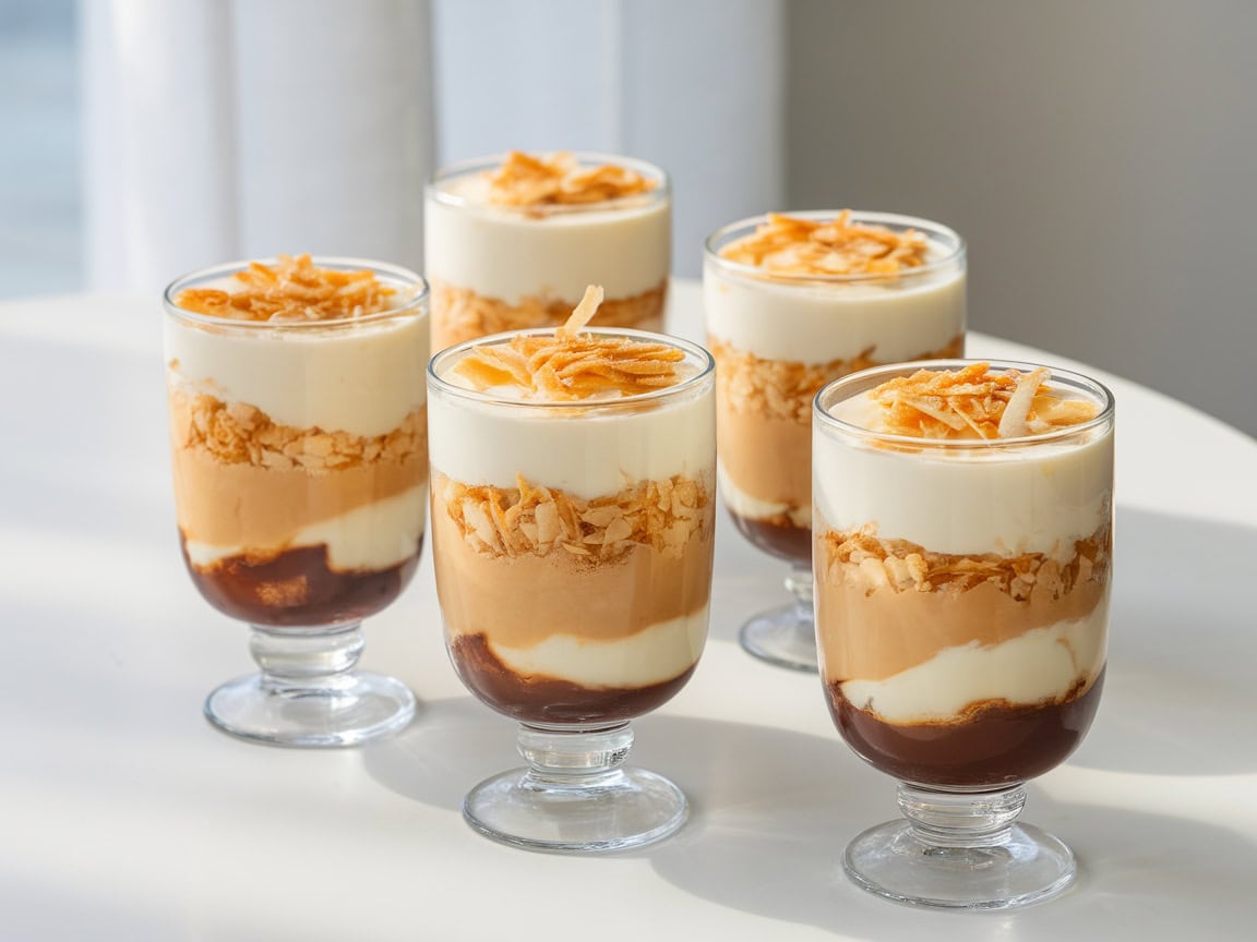 Coffee and Cream Unite in These 14 Panna Cotta Recipes 13 14. Coffee Coconut Panna Cotta Parfaits