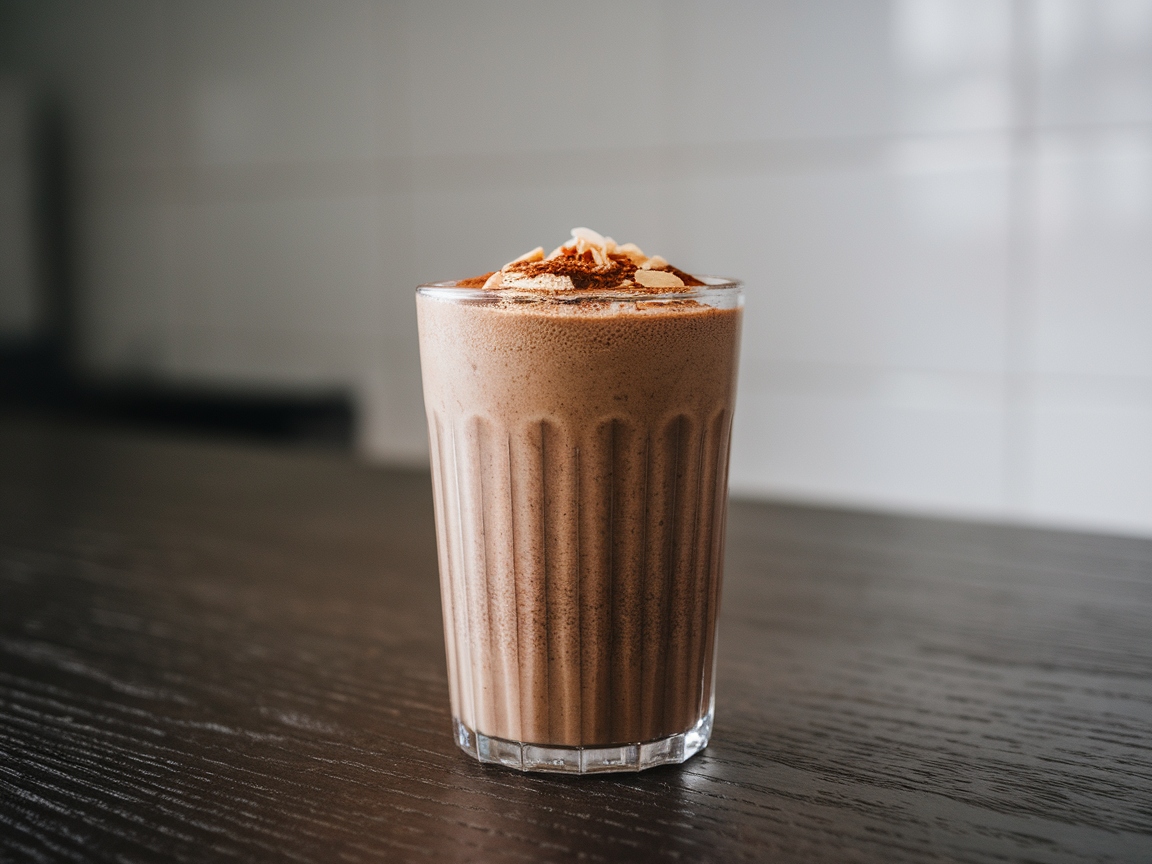 Fuel Your Day: 15 Irresistible Coffee Smoothie Recipes 34 12. Almond Mocha Smoothie