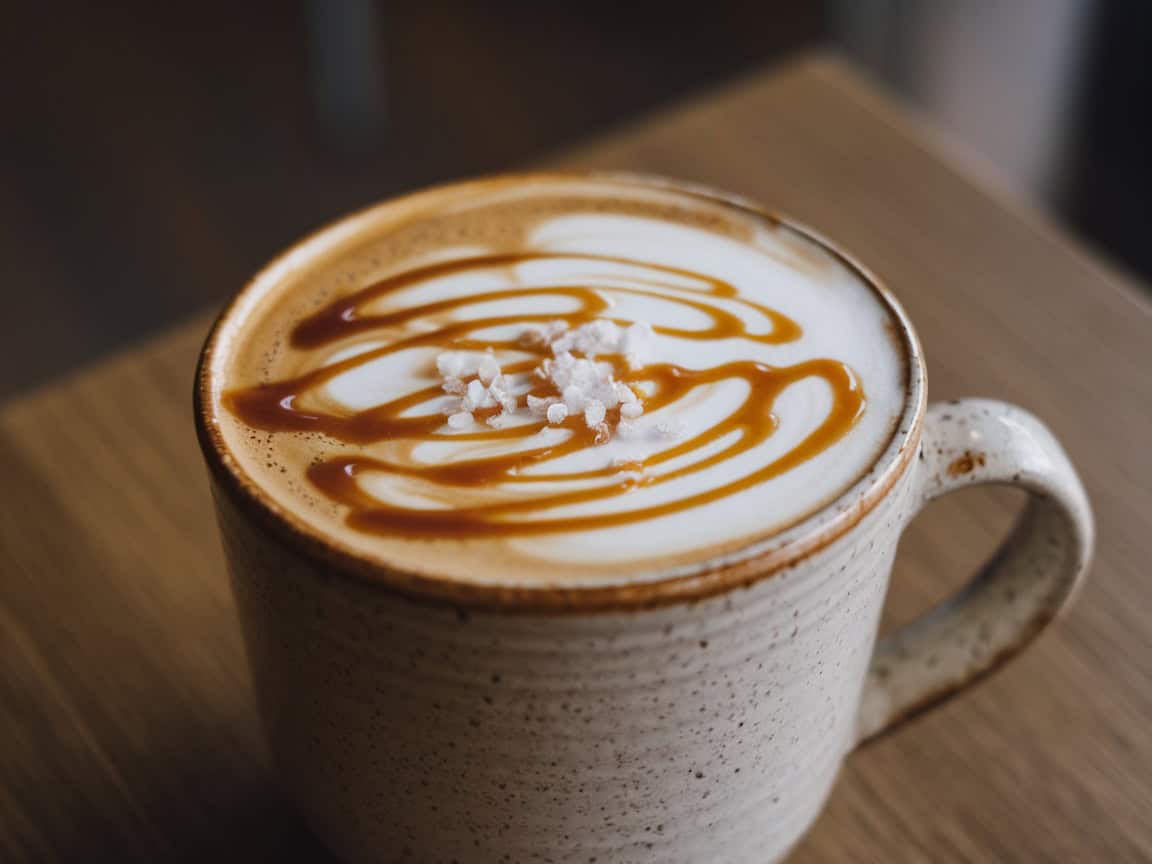 Golden Drizzles: 15 Coffee and Caramel Recipes for Sweets Lovers 2 2. Salted Caramel Latte with a Twist