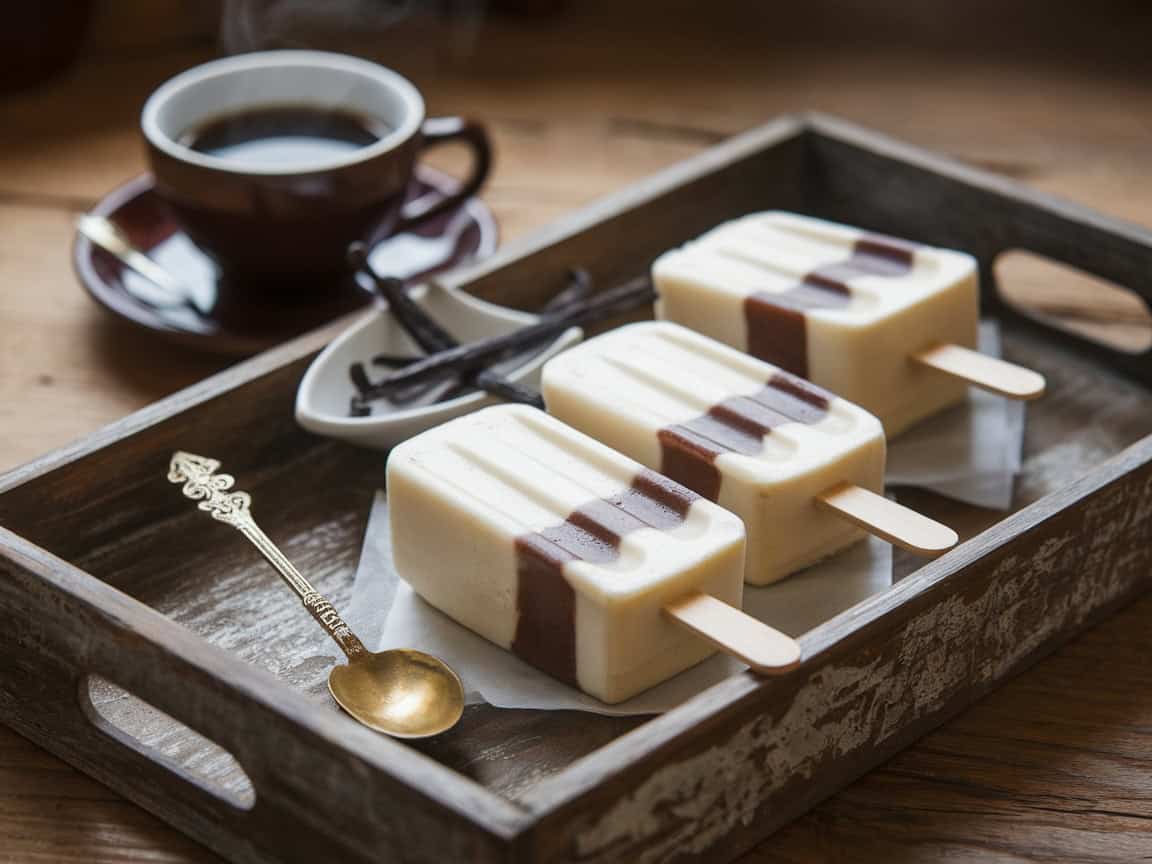 Chill Out This Summer with 14 Delicious Coffee Ice Pops 3 3. Vanilla Latte Popsicles