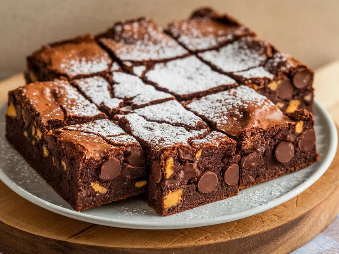 15 Best Coffee-Based Desserts for Mother's Day Afternoon Tea 14 14. Fudgy Mocha Brownies