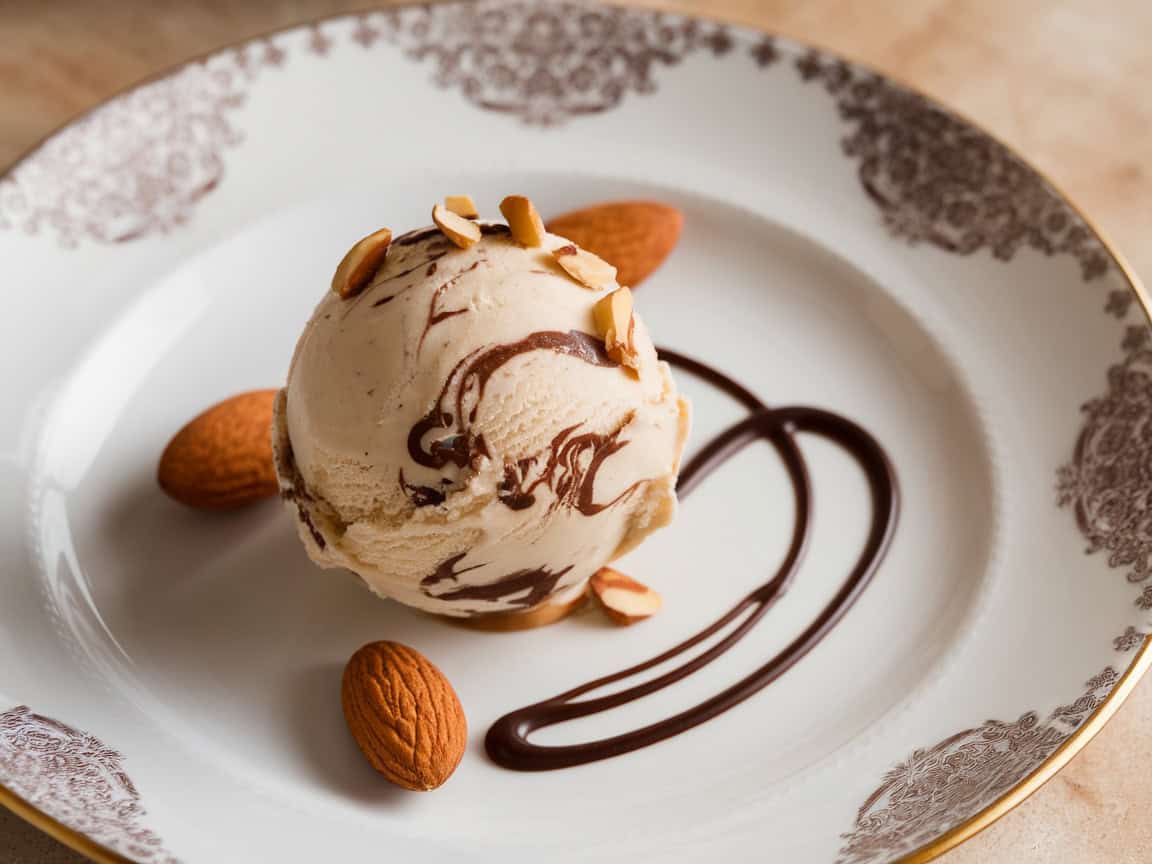 Chill Out with These 12 Coffee Ice Cream Recipes for Summer 10 10. Coffee Almond Fudge
