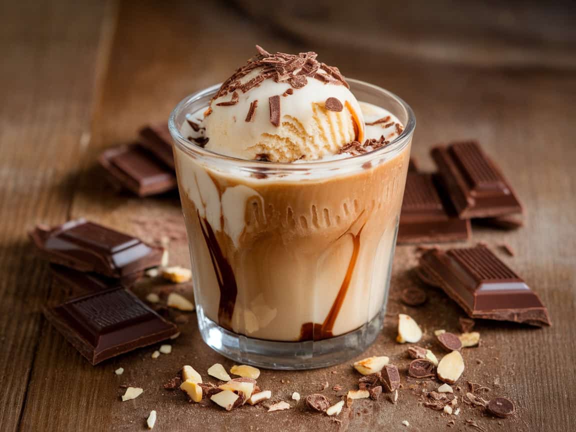 15 Coffee Ice Cream Float Recipes With a Fun Twist to Brighten Your Day 11 11. Almond Joy Coffee Float