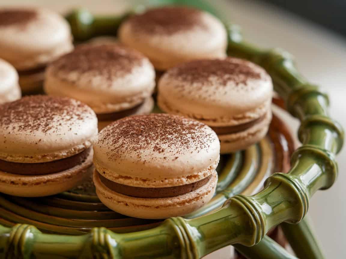 Indulge in 15 Delicious Coffee Macarons Perfect for Any Occasion 9 9. Vietnamese Coffee Macarons
