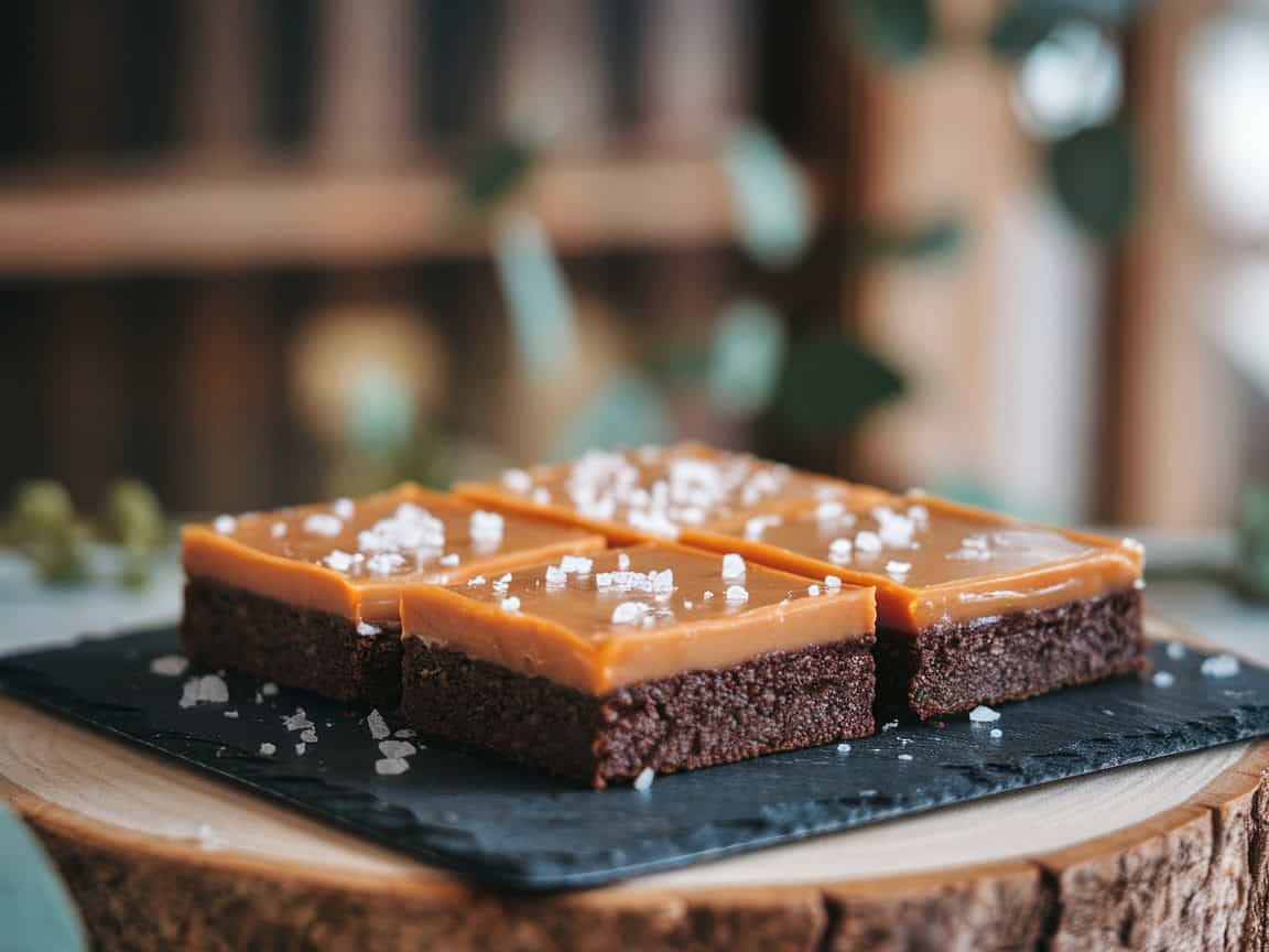 Sweeten Your Brew: 15 Coffee Brownie Recipes for the Ultimate Treat 37 13. Salted Caramel Macchiato Brownies