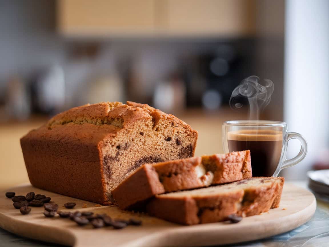 15 Delicious Coffee and Banana Recipes for Quick and Easy Bakes 2 2. Banana Espresso Loaf Cake