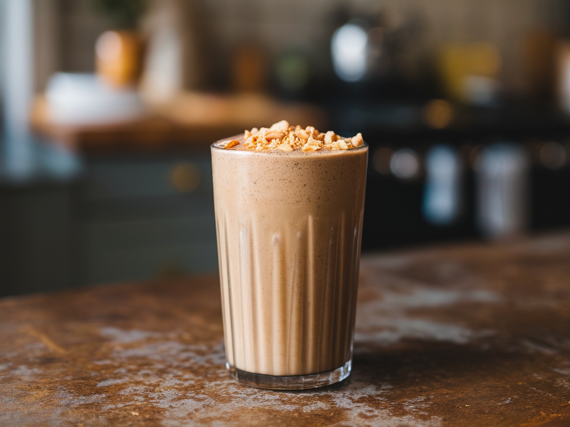 Fuel Your Day: 15 Irresistible Coffee Smoothie Recipes 10 4. Coffee Peanut Butter Blast