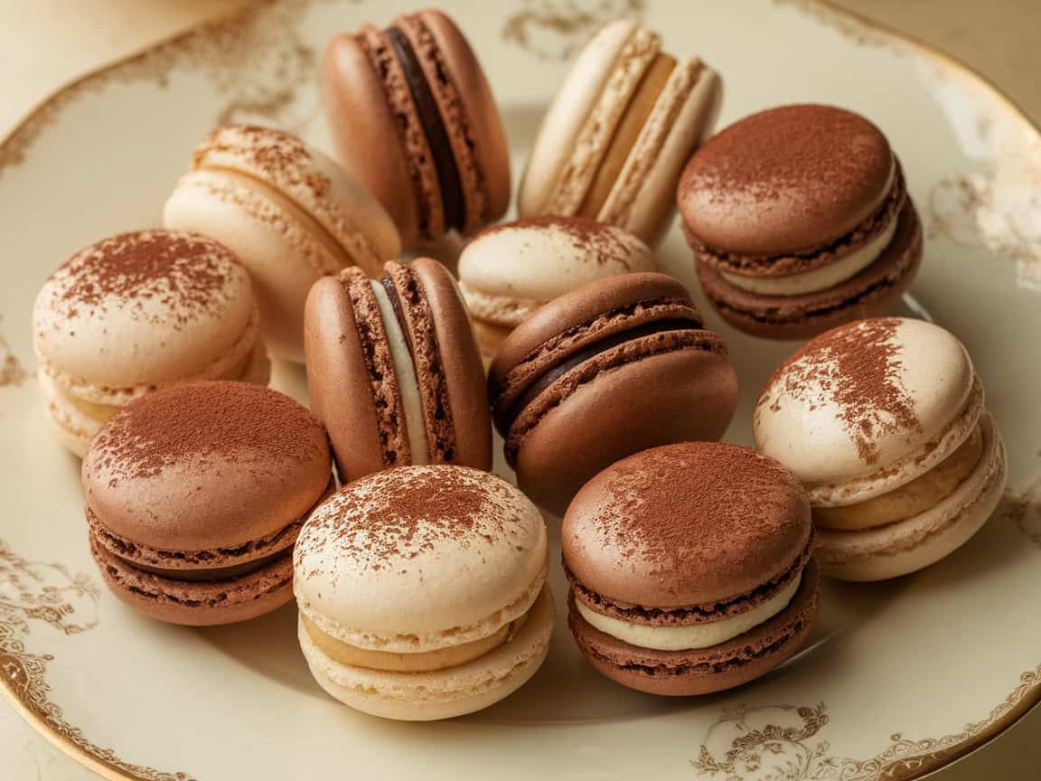 Indulge in 15 Delicious Coffee Macarons Perfect for Any Occasion 10 10. Coffee and Baileys Macarons