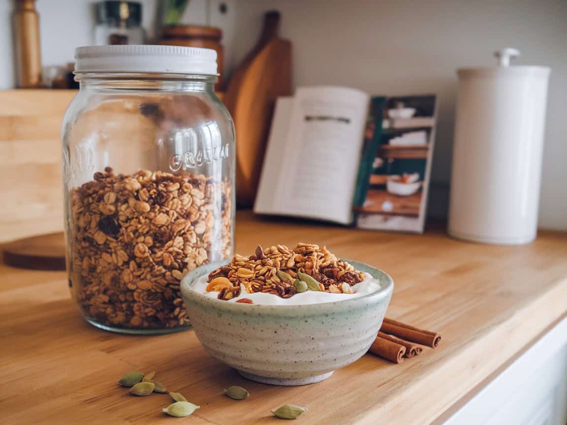 Crunch & Brew: 15 Coffee Granola Recipes for Delicious Parfaits 9 9. Spiced Chai Coffee Granola
