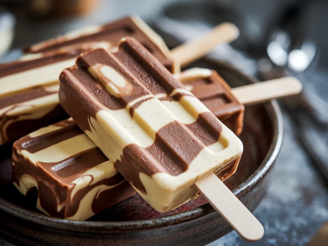 Refreshing Coffee Popsicles for Hot Days 28 10. Espresso and Hazelnut Popsicles
