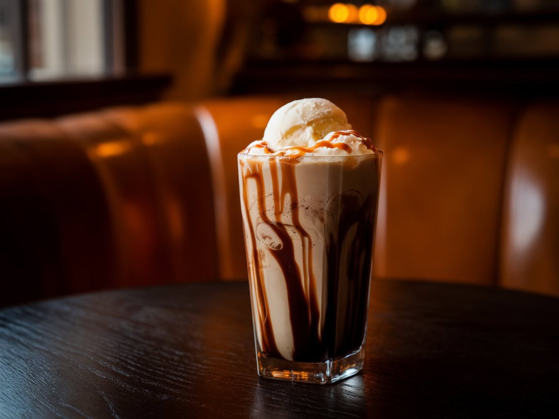 Celebrate Dad with 15 Coffee Cocktails for Your BBQ 3 3. Mocha Bourbon Float