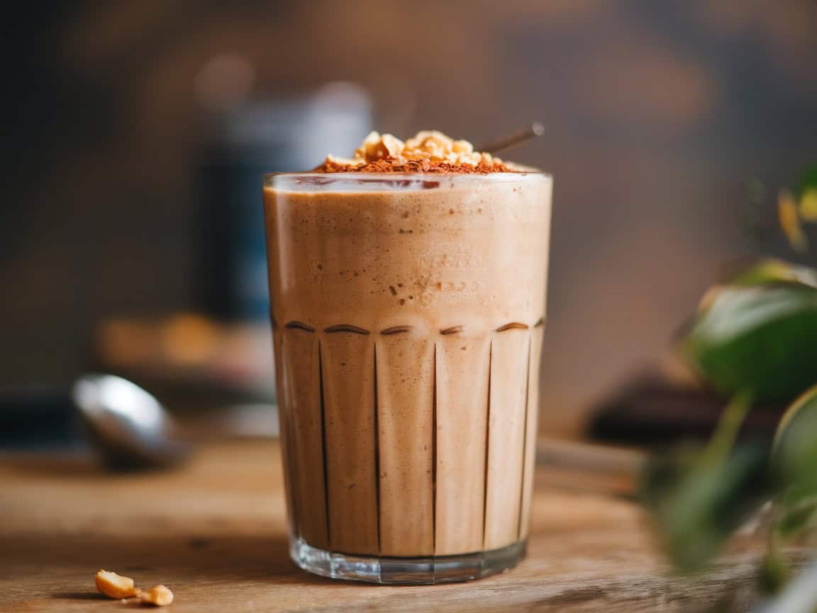 Coffee Protein Shakes to Fuel Your Workout 6 6. Peanut Butter Coffee Protein Blast
